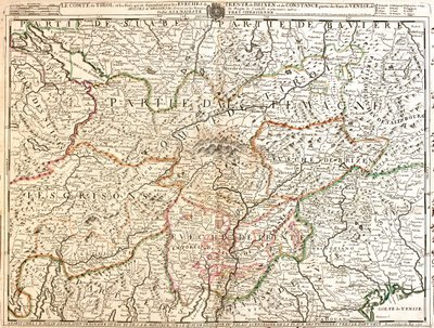 Allemagne (États : Bade-Wurtemberg, Bavière), Autriche (États : Voralberg, Tyrol, Salzbourg, Carinthie), Liechtenstein, Suisse (Canton : Thurgovie, Appenzell Rhodes-Extérieures, Appenzell Rhodes-Intérieures, St. - Jean Baptiste Nolin