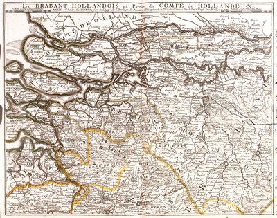 Pays-Bas (Province : Zélande, Hollande méridionale, Gueldre, Brabant septentrional), Belgique (Région : Région flamande) - Jean-Baptiste Nolin