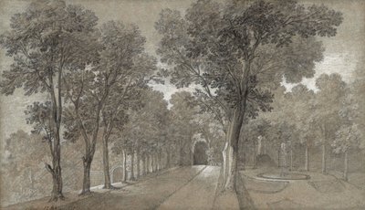 Vue du parc à Arcueil - Jean-Baptiste Oudry