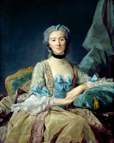Madame de Sorquainville - Jean Baptiste Perronneau
