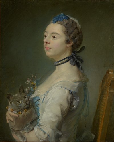Magdaleine Pinceloup de la Grange, née de Parseval - Jean Baptiste Perronneau