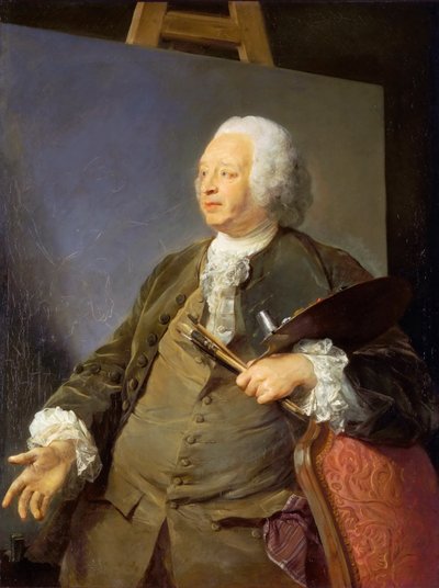 Portrait de Jean-Baptiste Oudry - Jean Baptiste Perronneau