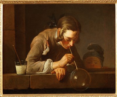 Souffler des bulles de savon - Jean-Baptiste Simeon Chardin
