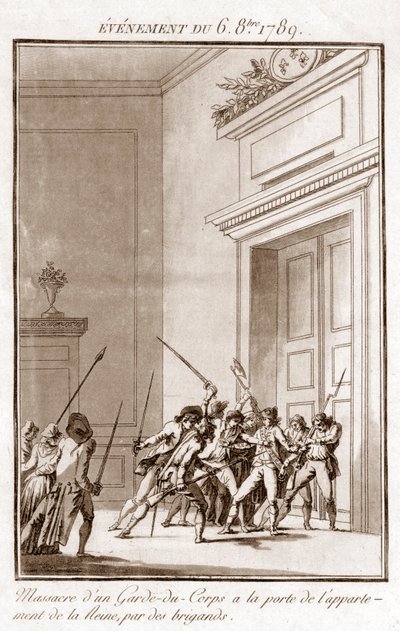 Révolution française - Événement du 6 octobre - Jean Francois Janinet