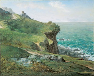 Falaises à Gréville - Jean Francois Millet