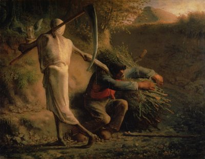 La Mort et le Bûcheron - Jean Francois Millet