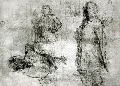 Les Lavandières - Jean Francois Millet