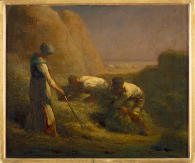 Les botteleurs de foin - The haymakers. 1850-1851 ... - Jean-Francois Millet