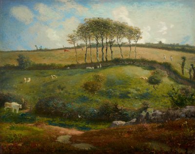 Pâturage près de Cherbourg (Normandie) - Jean Francois Millet