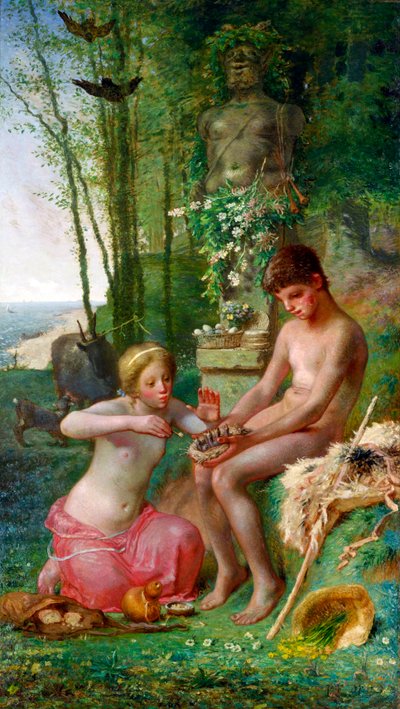 "Printemps, Daphnis et Chloé" - Jean Francois Millet