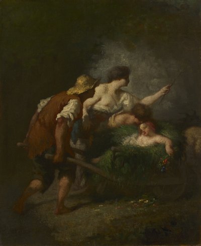 Retour des champs - Jean-Francois Millet