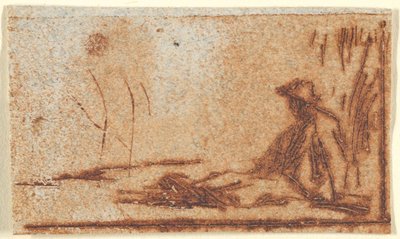 Paysanne assise - Jean-Francois Millet