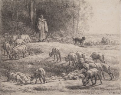 La bergère - Jean-Francois Millet