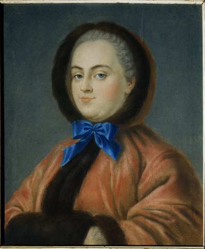 Hiver. Portrait de la princesse Daria Alexeyevna Golitsyna - Jean Francois Samsois