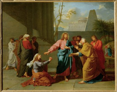 Le Christ et la Cananéenne - Jean-Germain Drouais
