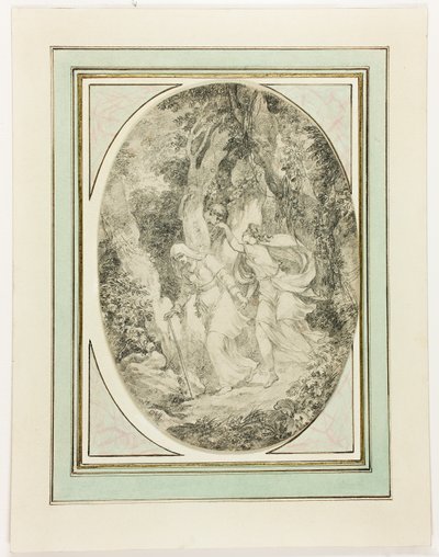 Allégorie-Amour ingénieux - Jean-Honore Fragonard