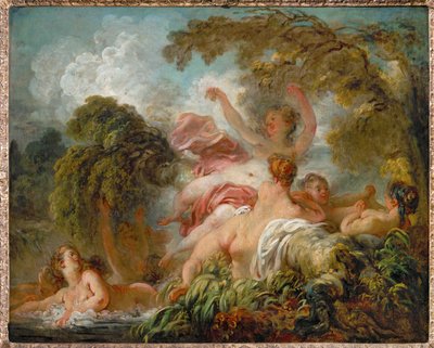 Les baigneuses. Les baigneuses ... - Jean-Honore Fragonard