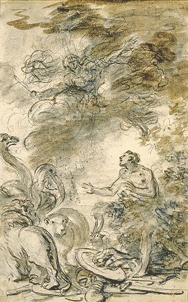 Melissa rend à Astolfo sa forme naturelle - Jean Honore Fragonard