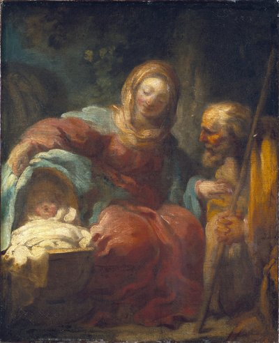 Le repos pendant la fuite en Égypte - Jean-Honore Fragonard