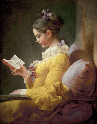 Jeune fille lisant, vers 1770 - Jean Honore Fragonard