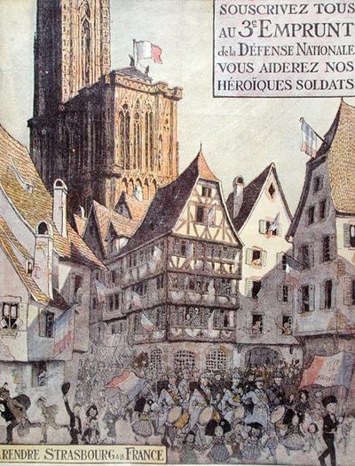 Affiche publicitaire pour le Troisième Emprunt National de Défense, émis en aide à l