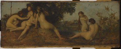 Naiades, entre 1873 et 1877 - Jean Jacques Henner