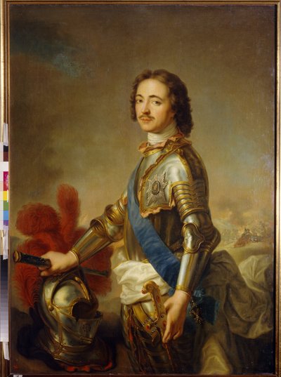 Portrait de Pierre Ier le Grand - Jean Marc Nattier