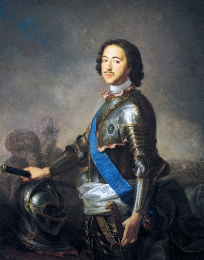 Portrait de Pierre Ier dit Pierre le Grand - Jean Marc Nattier