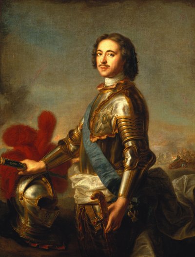 Portrait de Pierre Ier ou Pierre le Grand - Jean Marc Nattier