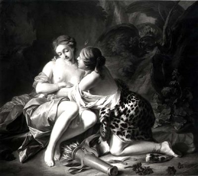 Jupiter et Callisto - Jean Simon Berthelemy