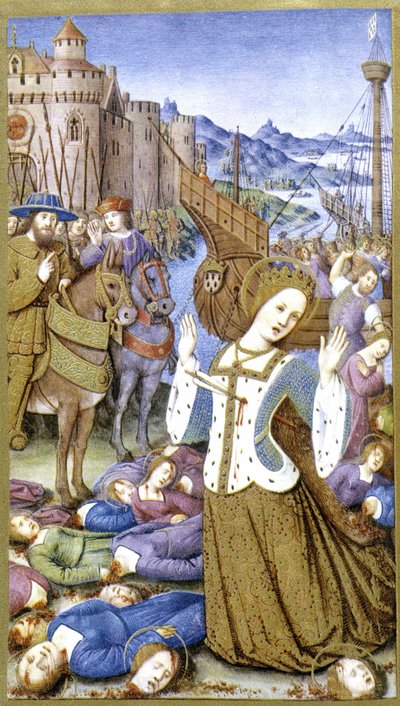 Sainte Ursule - Jean (after) Bourdichon