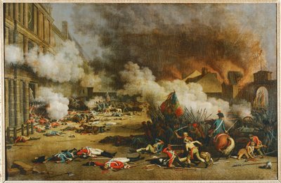 La prise du Palais des Tuileries ... - Jean (after) Duplessis-Bertaux