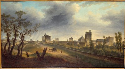 Vue du château de Vincennes - Jean Adrien Guignet
