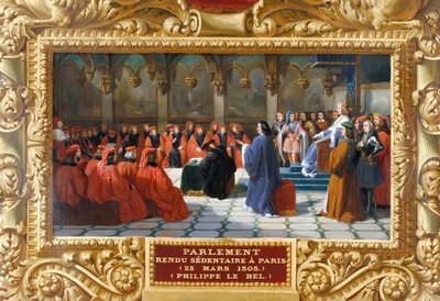Philippe IV le Bel établit le Parlement à Paris en 1303 - Jean Alaux