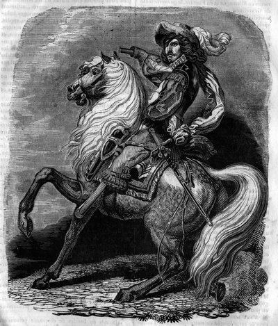 Portrait de Josias Rantzau, seigneur de Bothkamp. - Jean Alaux