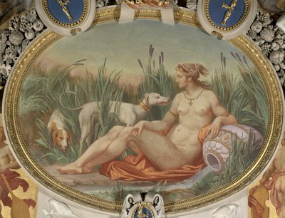 La nymphe de Fontainebleau - Jean Alaux