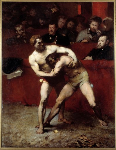 Les lutteurs - Jean Alexandre Joseph Falguiere