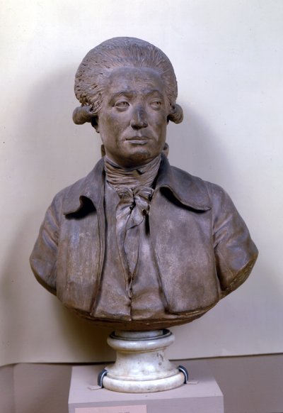 Buste de Marie Jean Antoine Nicolas de Caritat (1743-94) Marquis de Condorcet, 1785 - Jean Antoine Houdon