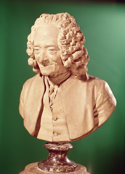 Buste de Voltaire (1694-1778) - Jean Antoine Houdon