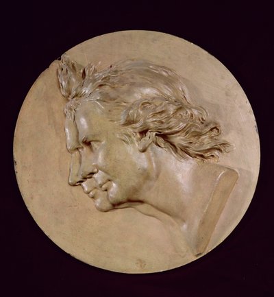 Médaillon représentant Joseph (1740-1810) et Étienne Montgolfier (1745-99) - Jean Antoine Houdon