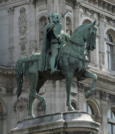 Statue équestre du prévôt des marchands de Paris Étienne Marcel - Jean Antoine Marie Idrac