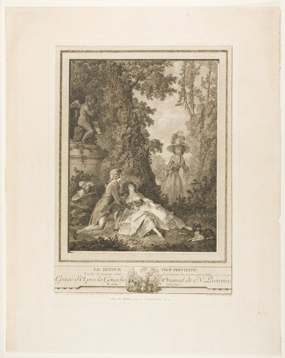 Le retour trop rapide - Jean Antoine Pierron