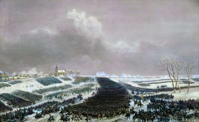 La bataille de Preussisch-Eylau le 8 février 1807 - Jean Antoine Simeon Fort