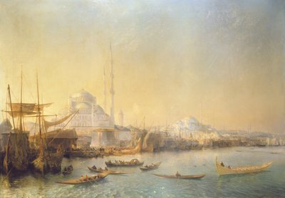 Vue étendue sur Constantinople et la Corne d