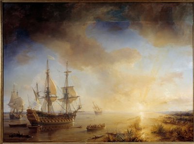 Expédition de Robert Cavelier de La Salle en Louisiane (1684) - Jean Antoine Theodore Gudin