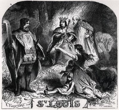 Saint Louis rend justice sous un chêne à Vincennes, de 