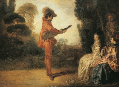 Castor (enchanteur), vers 1713-1714, par Jean-Antoine Watteau - Jean Antoine Watteau