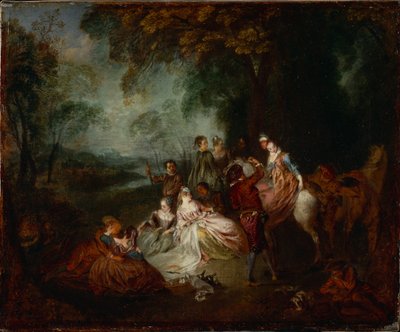 Fête champêtre - Jean Antoine Watteau