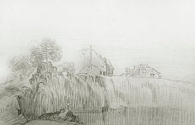Maison au bord d