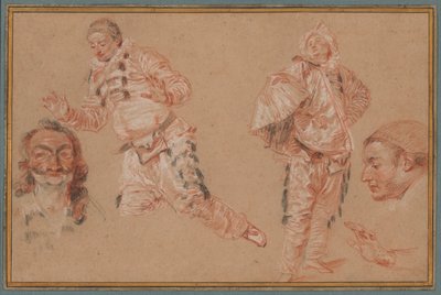 Comédiens italiens - Jean Antoine Watteau